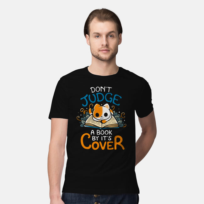 Don't Judge A Book By It's Cover-Mens-Premium-Tee-Vallina84