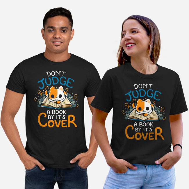 Don't Judge A Book By It's Cover-Unisex-Basic-Tee-Vallina84