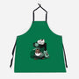 Cat Coffee Machine-Unisex-Kitchen-Apron-Vallina84