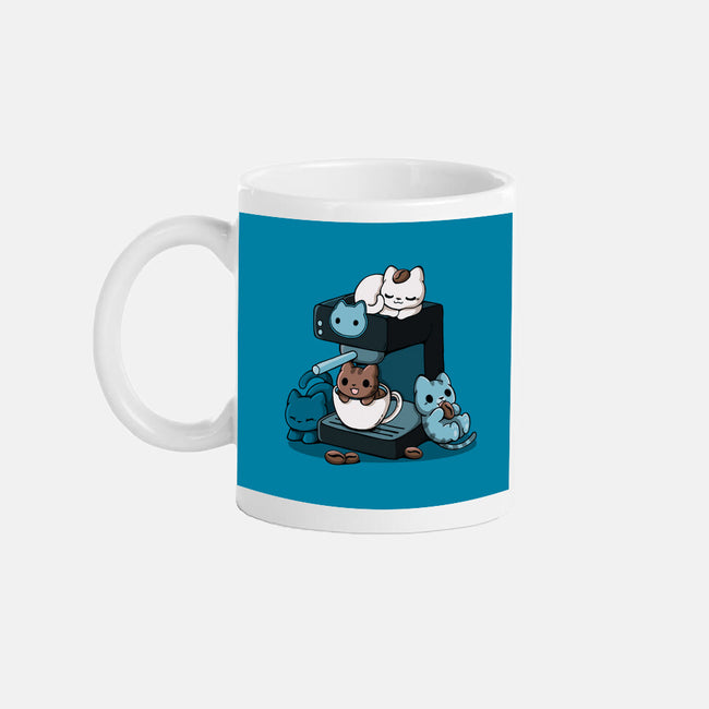Cat Coffee Machine-None-Mug-Drinkware-Vallina84