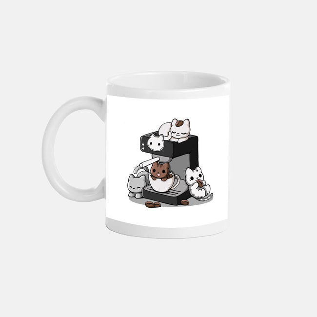 Cat Coffee Machine-None-Mug-Drinkware-Vallina84