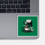 Cat Coffee Machine-None-Glossy-Sticker-Vallina84