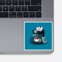 Cat Coffee Machine-None-Glossy-Sticker-Vallina84