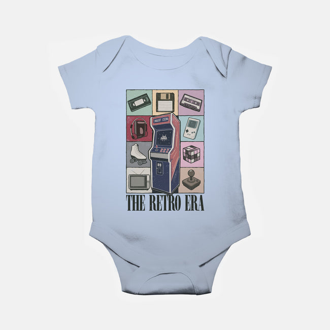 The Retro Era-Baby-Basic-Onesie-NMdesign