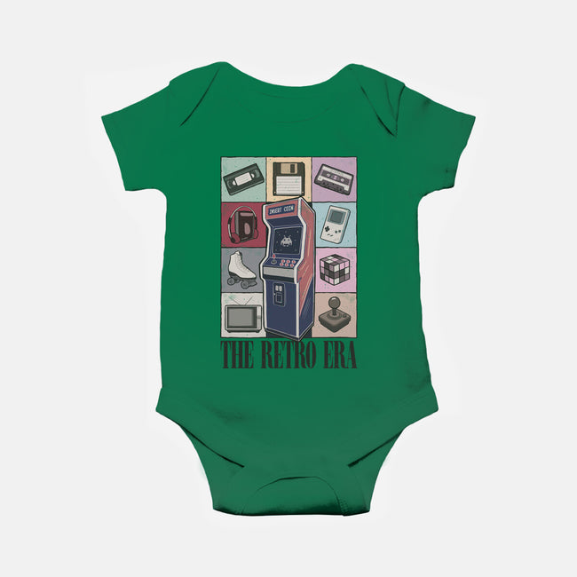 The Retro Era-Baby-Basic-Onesie-NMdesign