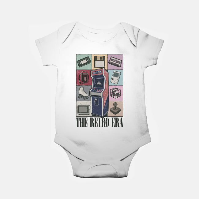 The Retro Era-Baby-Basic-Onesie-NMdesign