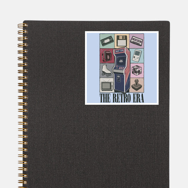 The Retro Era-None-Glossy-Sticker-NMdesign