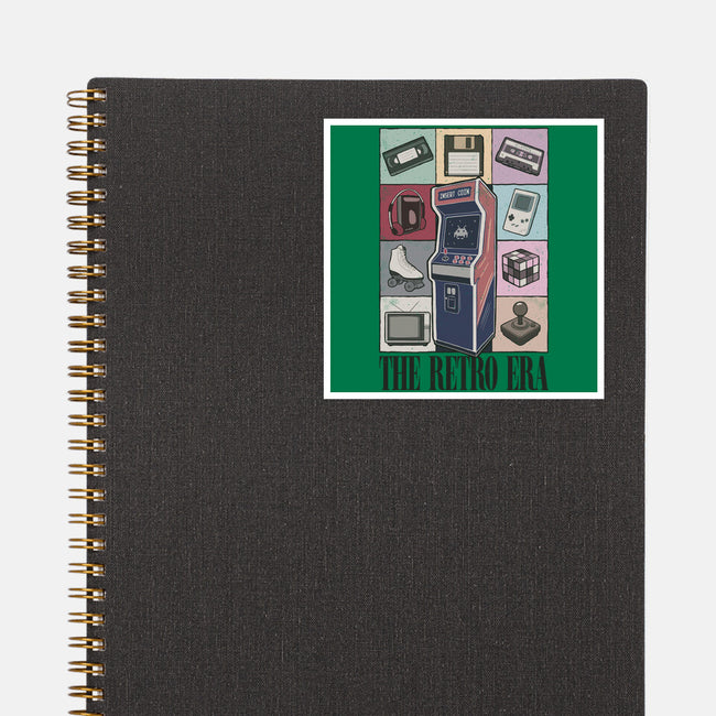 The Retro Era-None-Glossy-Sticker-NMdesign