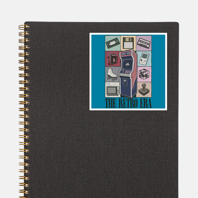 The Retro Era-None-Glossy-Sticker-NMdesign
