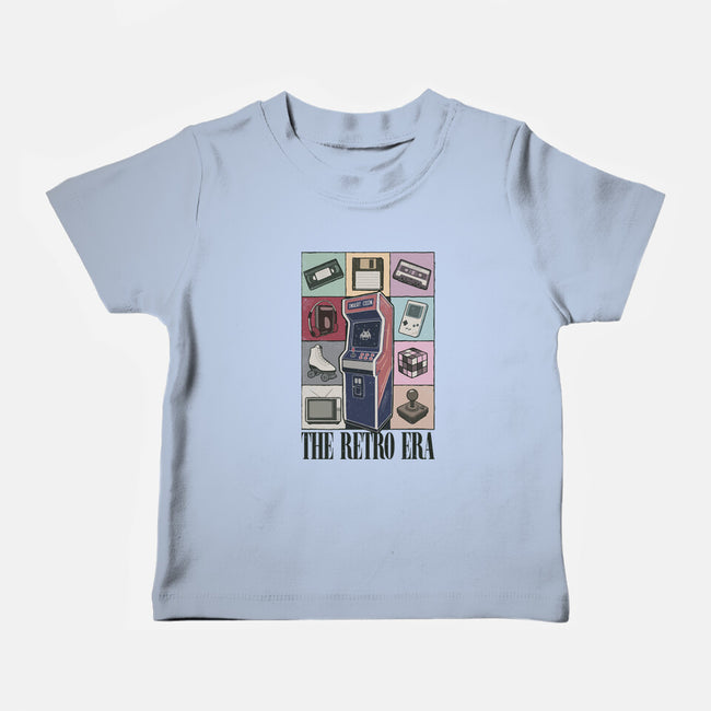 The Retro Era-Baby-Basic-Tee-NMdesign