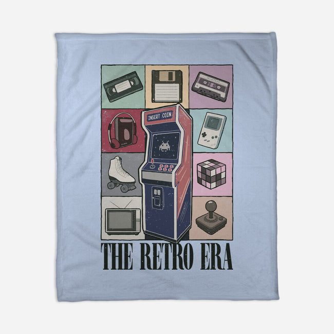 The Retro Era-None-Fleece-Blanket-NMdesign
