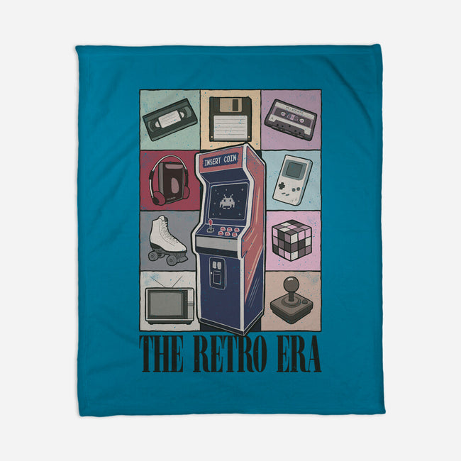 The Retro Era-None-Fleece-Blanket-NMdesign