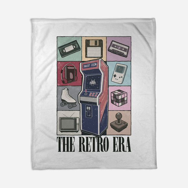 The Retro Era-None-Fleece-Blanket-NMdesign
