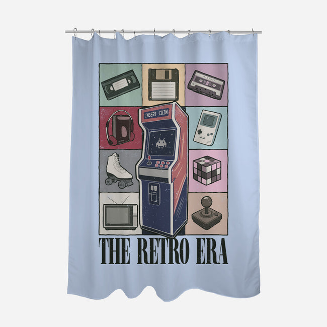 The Retro Era-None-Polyester-Shower Curtain-NMdesign