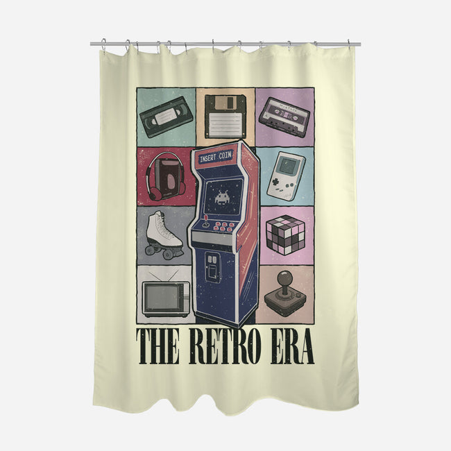 The Retro Era-None-Polyester-Shower Curtain-NMdesign