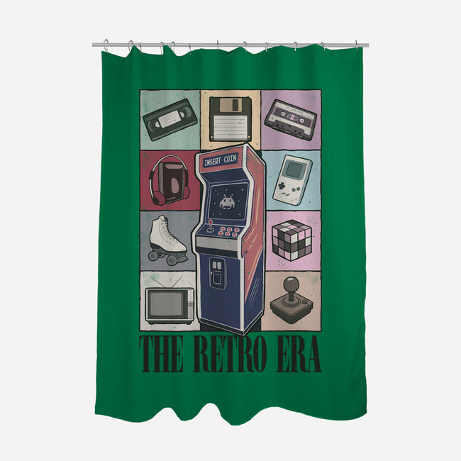 The Retro Era-None-Polyester-Shower Curtain-NMdesign