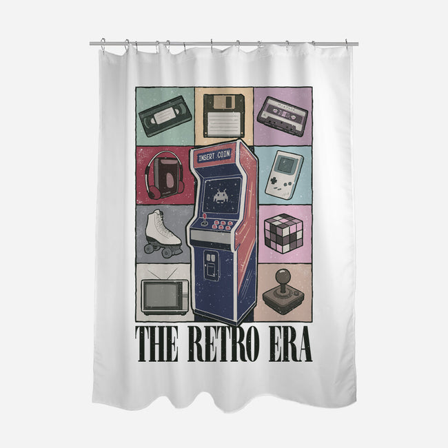 The Retro Era-None-Polyester-Shower Curtain-NMdesign