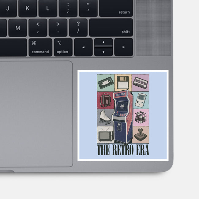 The Retro Era-None-Glossy-Sticker-NMdesign