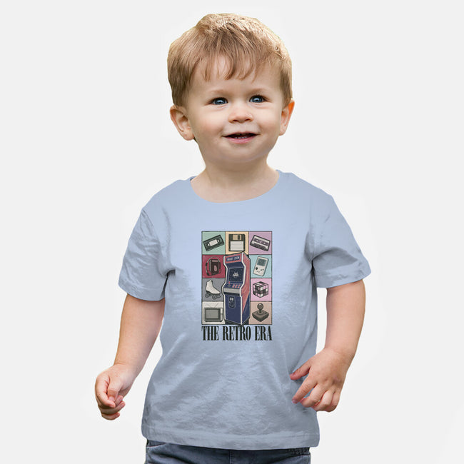 The Retro Era-Baby-Basic-Tee-NMdesign