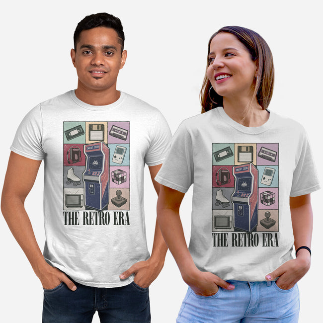 The Retro Era-Unisex-Basic-Tee-NMdesign