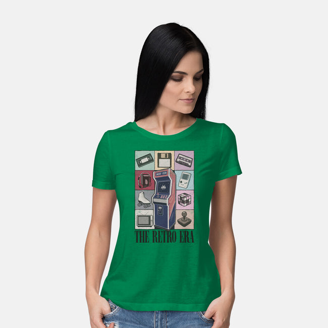 The Retro Era-Womens-Basic-Tee-NMdesign