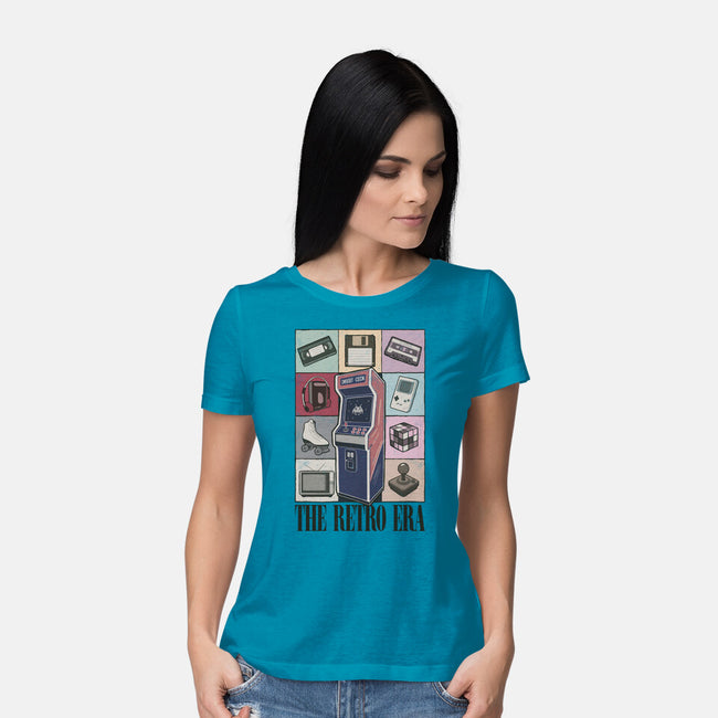 The Retro Era-Womens-Basic-Tee-NMdesign