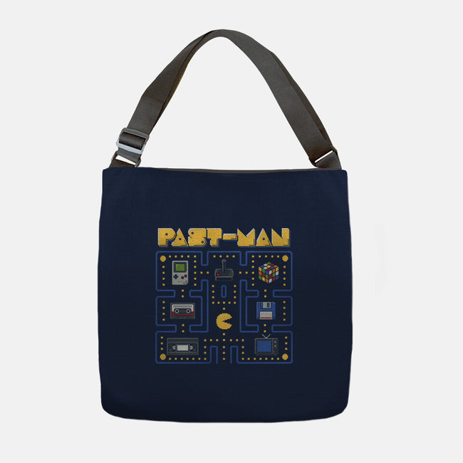 Past-Man-None-Adjustable Tote-Bag-NMdesign
