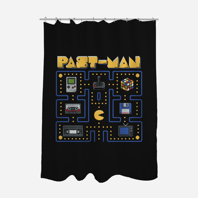 Past-Man-None-Polyester-Shower Curtain-NMdesign