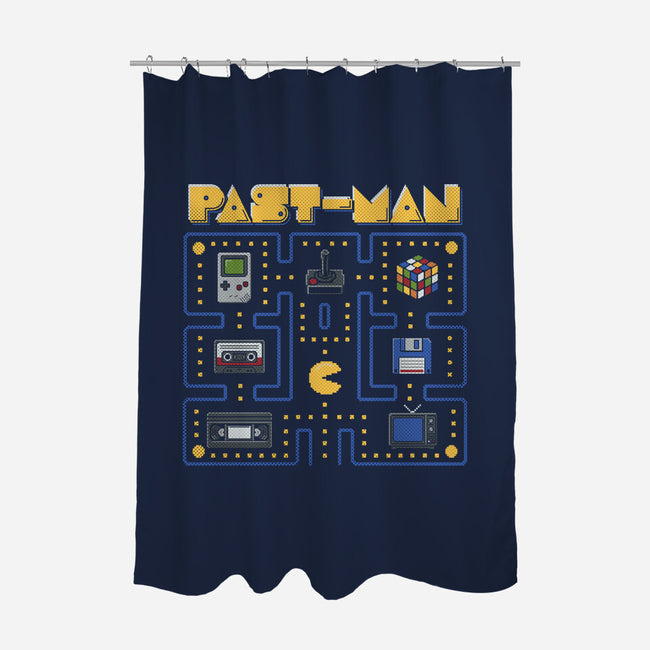 Past-Man-None-Polyester-Shower Curtain-NMdesign