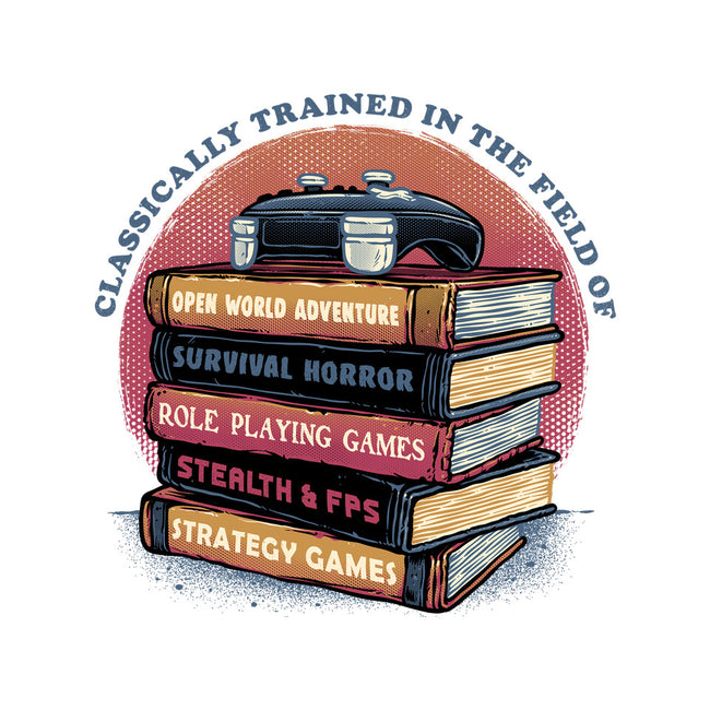 Classically Trained In Video Games-None-Stretched-Canvas-glitchygorilla