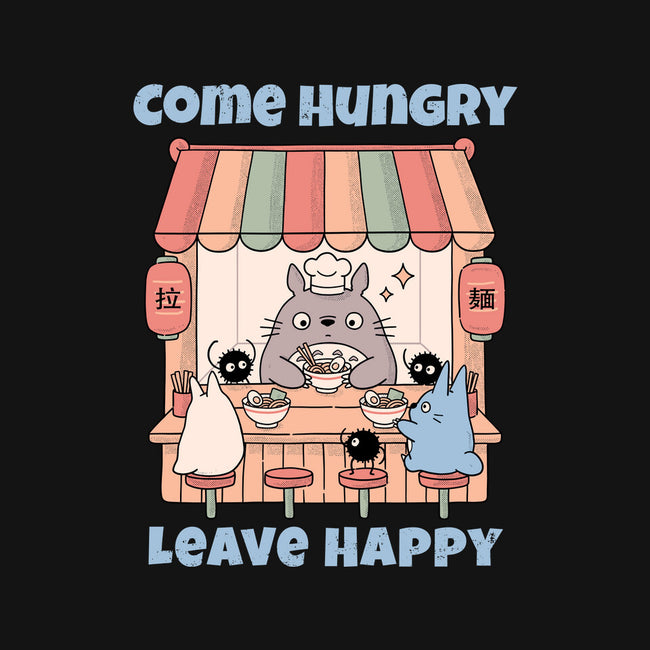 Come Hungry Leave Happy-Mens-Premium-Tee-GODZILLARGE