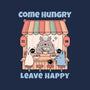 Come Hungry Leave Happy-Unisex-Zip-Up-Sweatshirt-GODZILLARGE