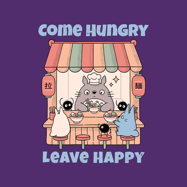 Come Hungry Leave Happy-Youth-Basic-Tee-GODZILLARGE