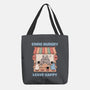 Come Hungry Leave Happy-None-Basic Tote-Bag-GODZILLARGE