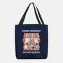 Come Hungry Leave Happy-None-Basic Tote-Bag-GODZILLARGE