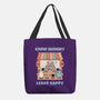 Come Hungry Leave Happy-None-Basic Tote-Bag-GODZILLARGE