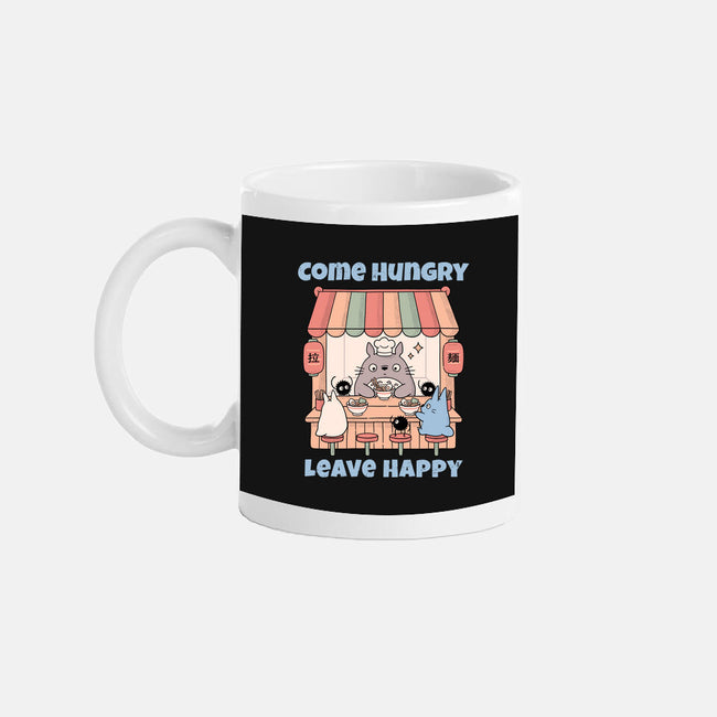 Come Hungry Leave Happy-None-Mug-Drinkware-GODZILLARGE