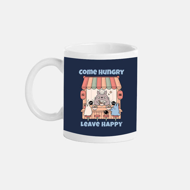 Come Hungry Leave Happy-None-Mug-Drinkware-GODZILLARGE