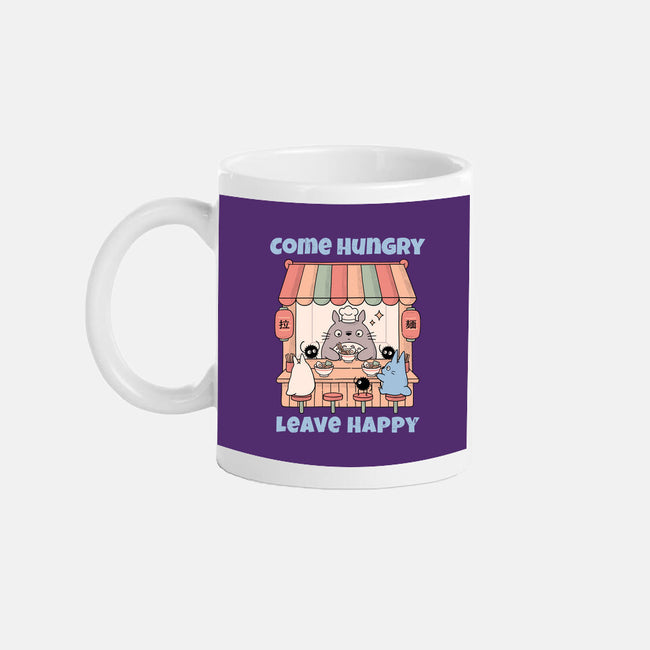 Come Hungry Leave Happy-None-Mug-Drinkware-GODZILLARGE