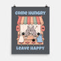Come Hungry Leave Happy-None-Matte-Poster-GODZILLARGE