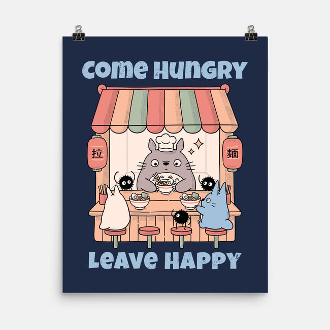 Come Hungry Leave Happy-None-Matte-Poster-GODZILLARGE