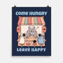 Come Hungry Leave Happy-None-Matte-Poster-GODZILLARGE