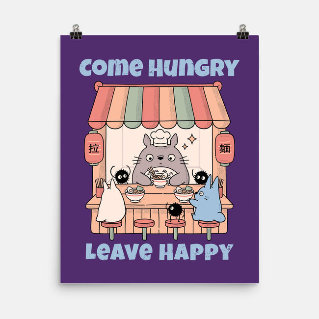 Come Hungry Leave Happy-None-Matte-Poster-GODZILLARGE
