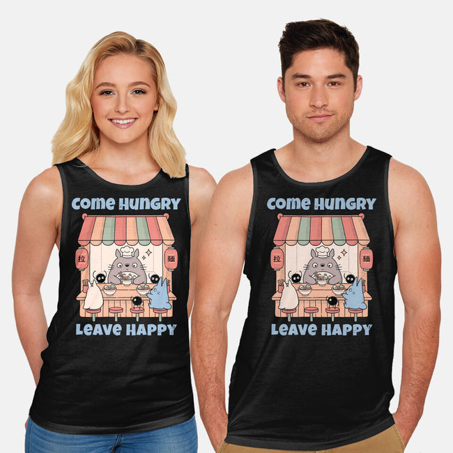 Come Hungry Leave Happy-Unisex-Basic-Tank-GODZILLARGE