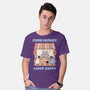 Come Hungry Leave Happy-Mens-Basic-Tee-GODZILLARGE