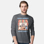 Come Hungry Leave Happy-Mens-Long Sleeved-Tee-GODZILLARGE