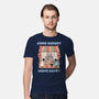 Come Hungry Leave Happy-Mens-Premium-Tee-GODZILLARGE