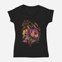 Little Lost Boy-Womens-V-Neck-Tee-1Wing
