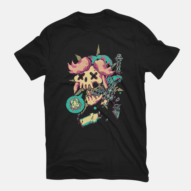 Bad Ending-Womens-Basic-Tee-1Wing