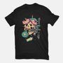 Bad Ending-Womens-Basic-Tee-1Wing